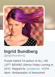 Ingrid on twitter